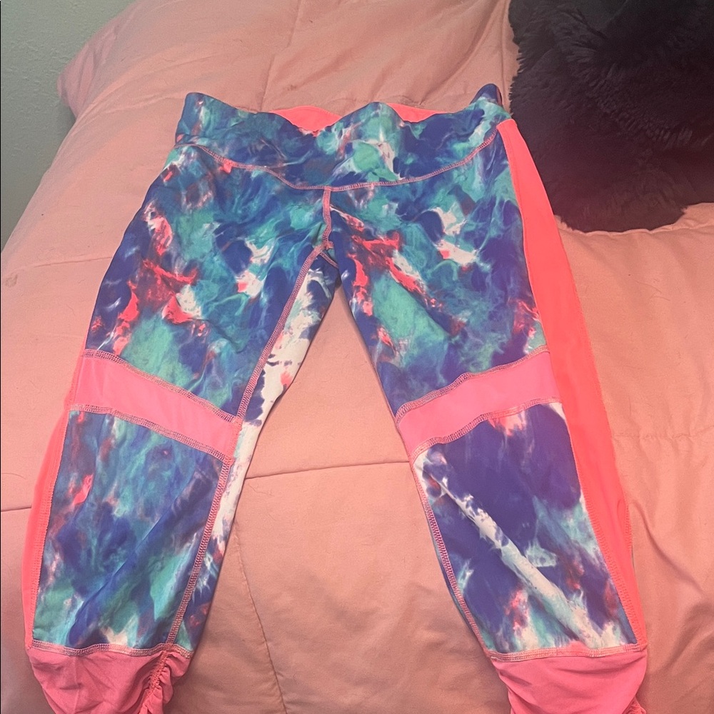 Xersion Multicolor Tie-Dye Leggings